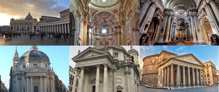 collage Chiese