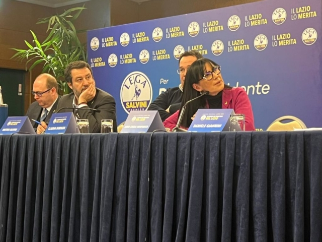 Anna Cinzia Bonfrisco, Daniele Giannini, Matteo Salvini, Claudio Durigon, Davide Bordoni, Eloisa Fanuli