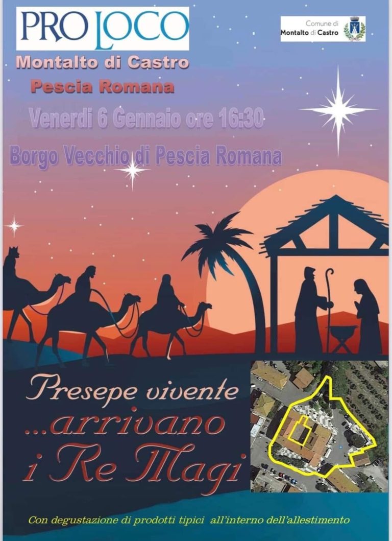 presepe vivente pescia romana