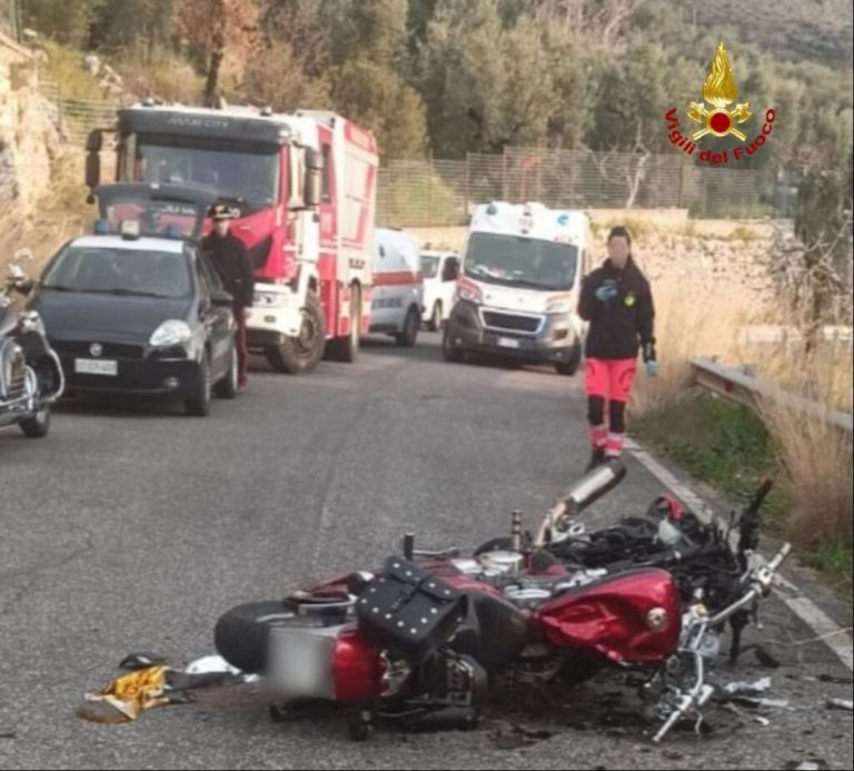inciente mortale moto latina itri
