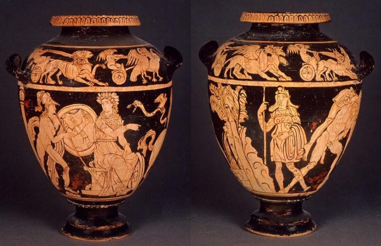 stamnos ; stamnoi Fould (CA 6529 et CA 6530)