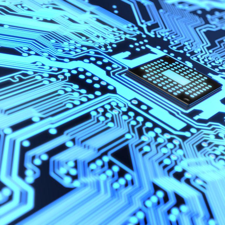 Very high resolution rendering of an electronic circuit