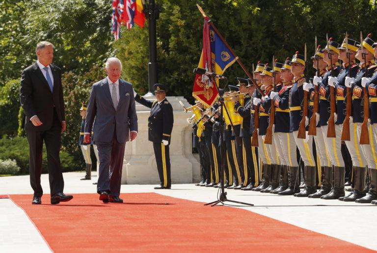 Britain's King Charles III visits Romania