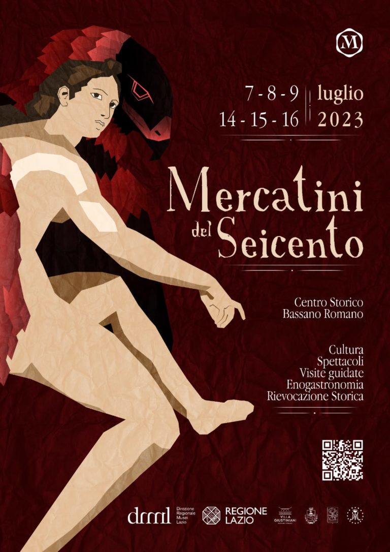 20230706 locandina i mercatini del 600 Bassano Romano