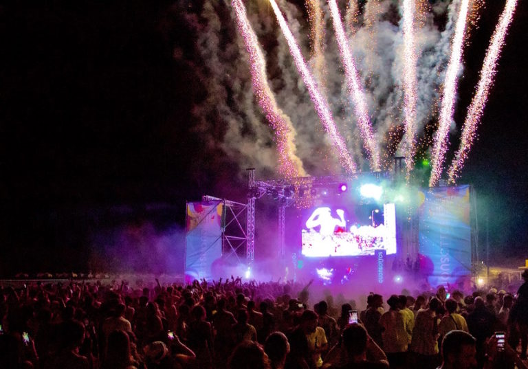 Festival Summer Holi 2022, notte