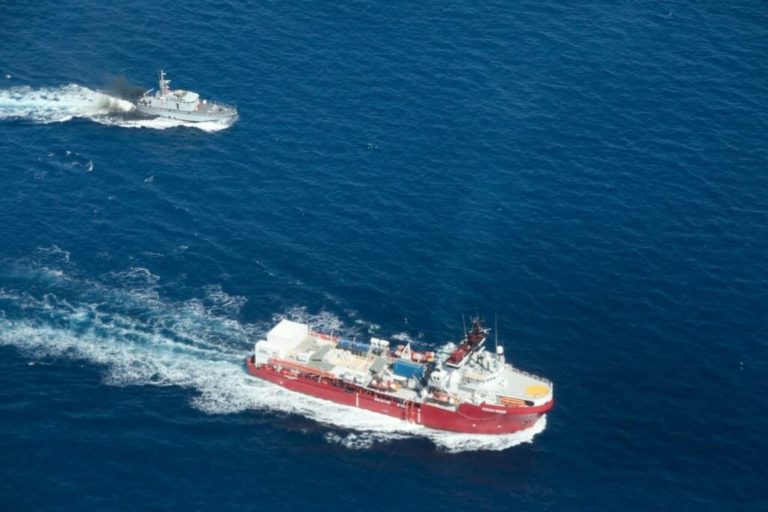 ocean viking dall'alto