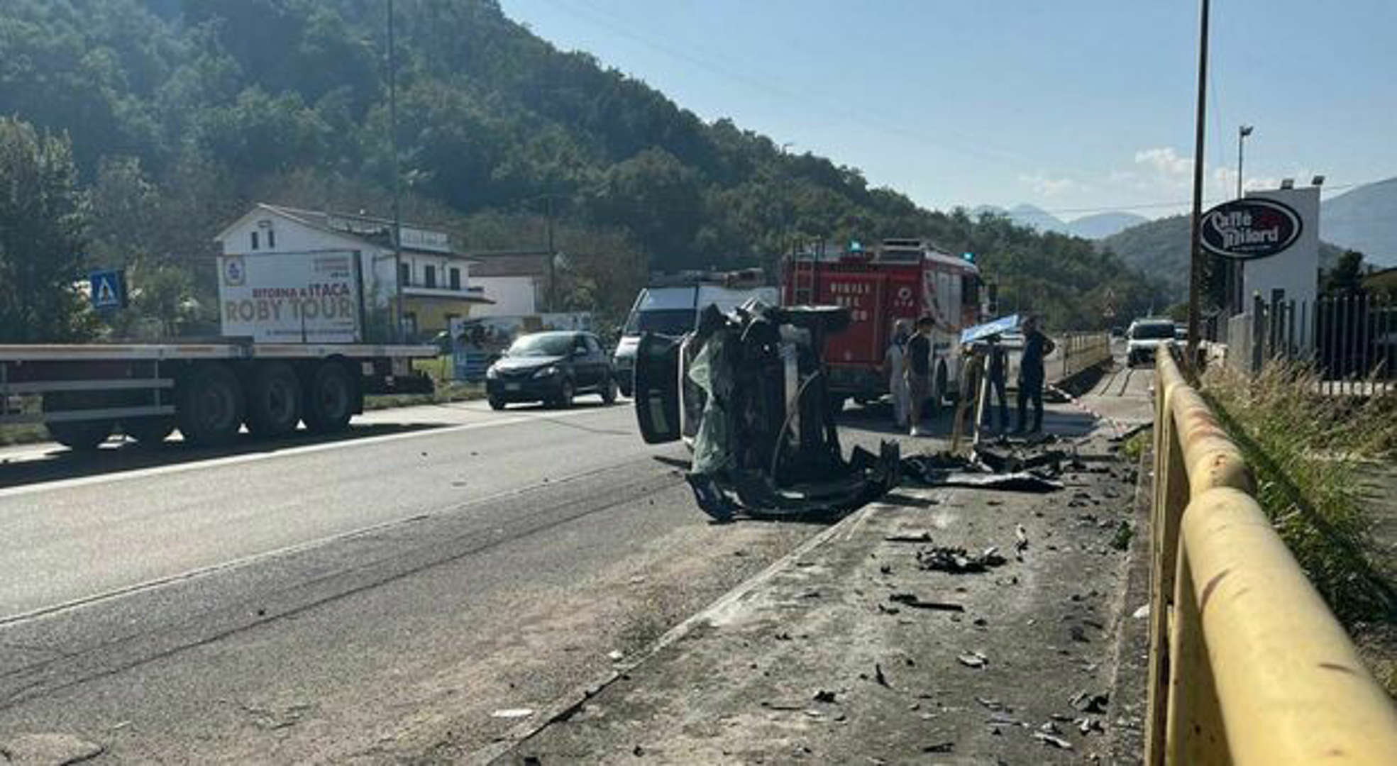 incidente mortale san giorgio a liri