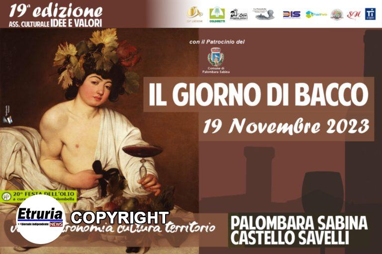 LOCANDINA BACCO PALOMBARA