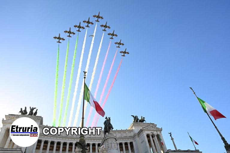 frecce tricolore altare della patria roma