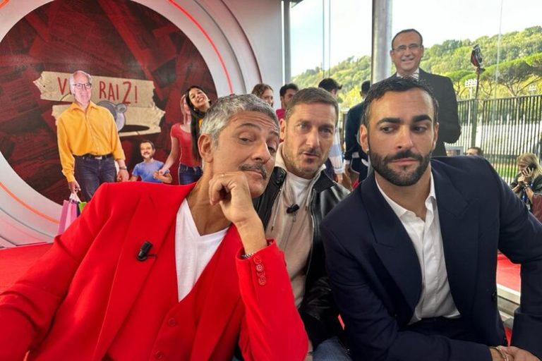 marco mengoni fiorello totti