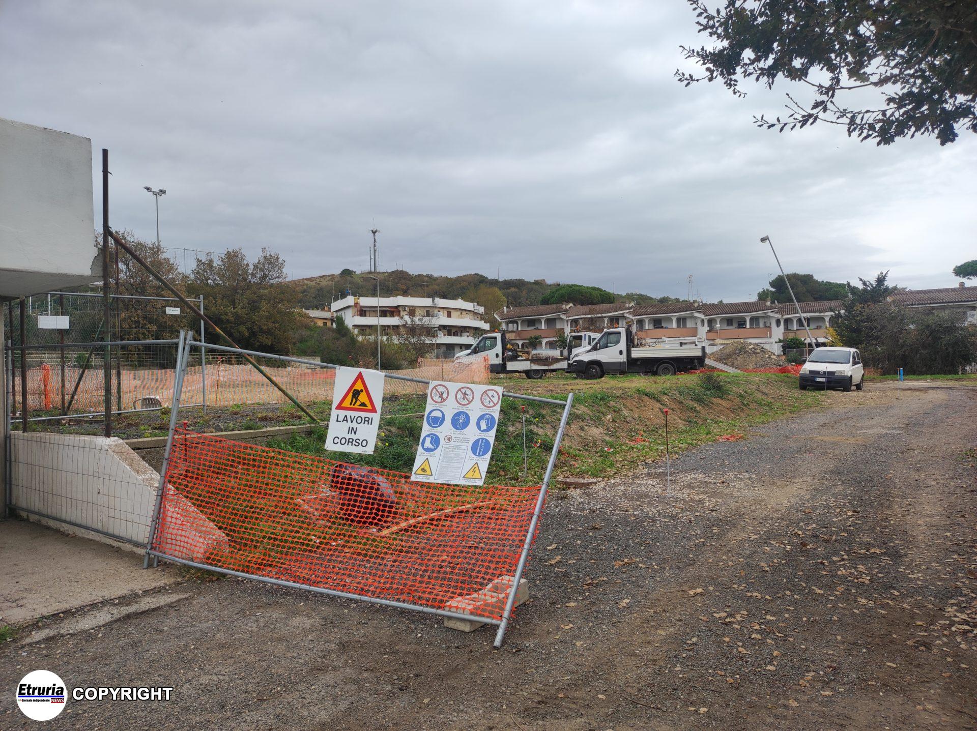 Riprendono i lavori al cantiere
