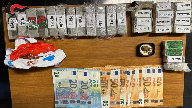 Stupefacente sequestrato ad Orte