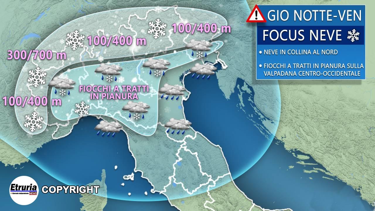 meteo neve