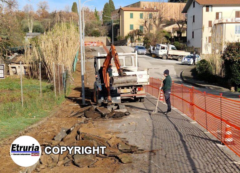 Lavori via XXV Aprile 2