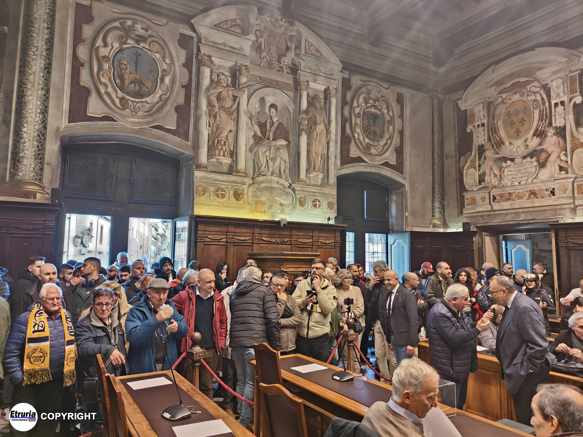 tifosi viterbese consiglio comunale