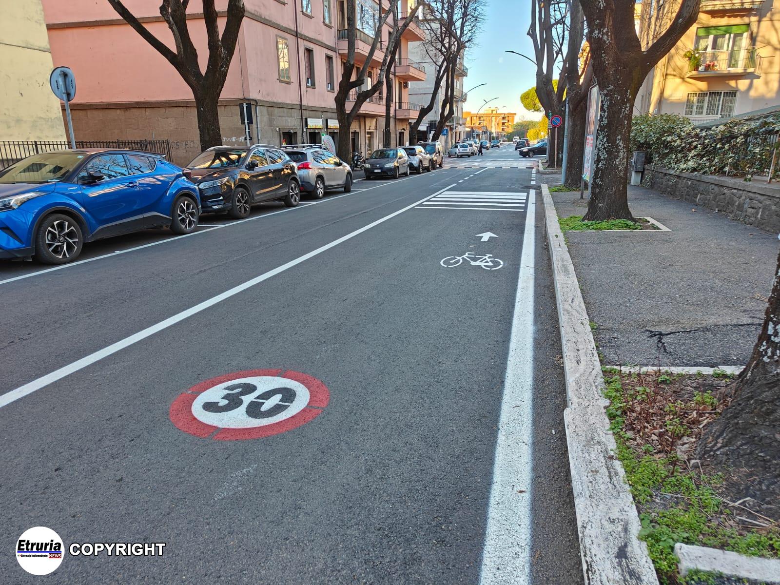 ciclabile pilastro viterbo