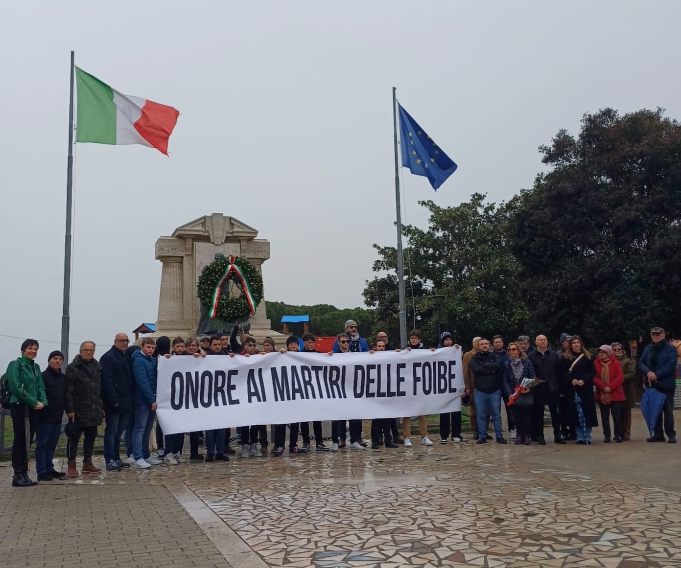 giioventù nazionale tarquinia foibe