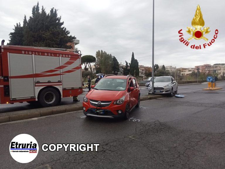 scontro civitavecchia incidente