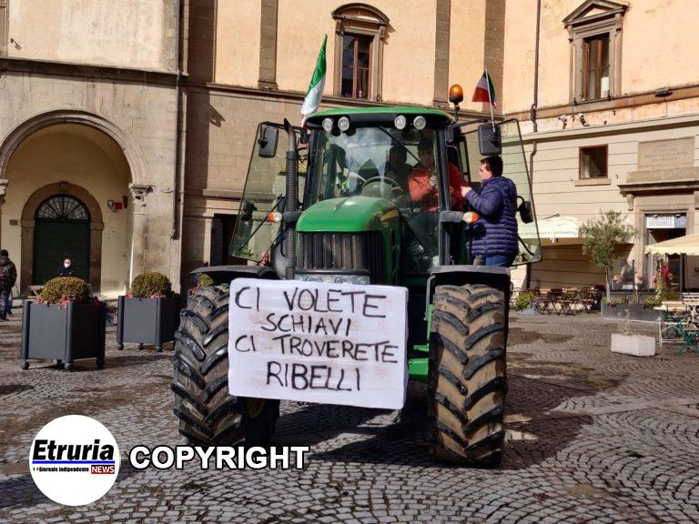 trattori agricoltori sciopero