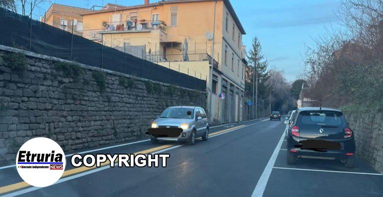 tuscialove via del pilastro ciclabile contromano
