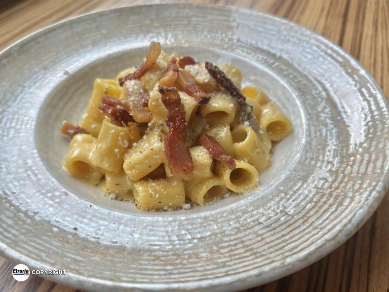Mezze maniche alla carbonara 2