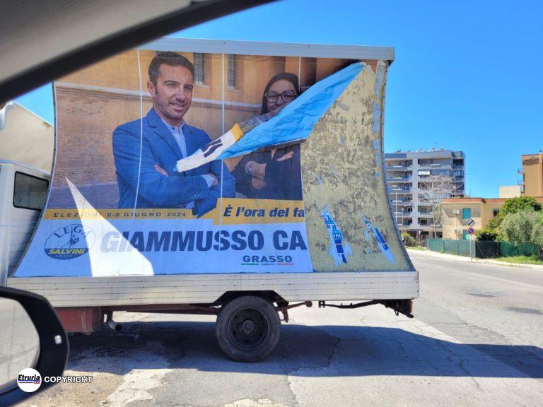 vela vandalizzata civitavecchia