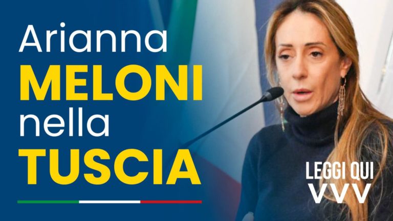 arianna meloni nella tuscia