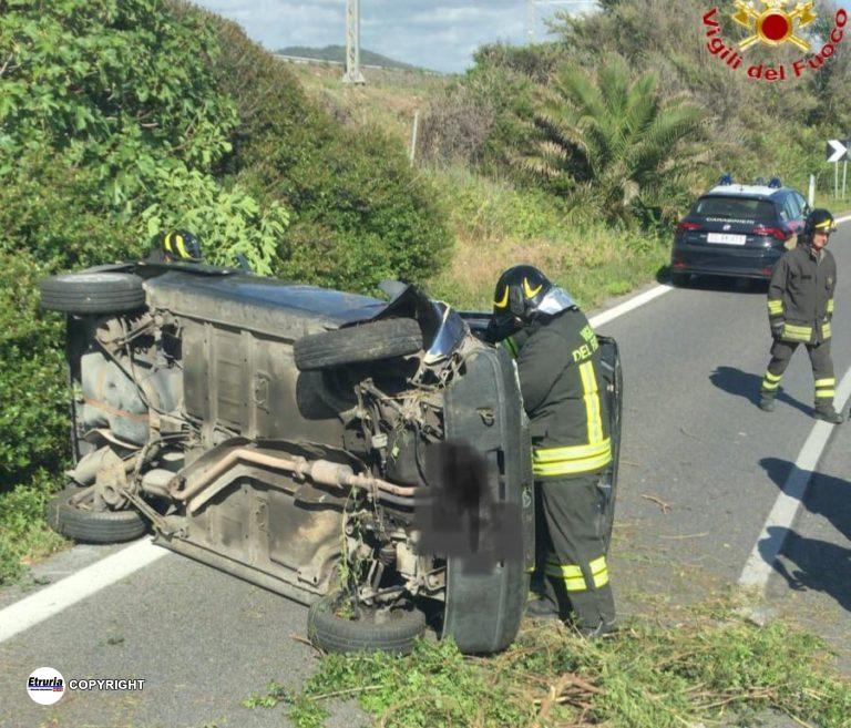santa marinella incidente vigili del fuoco