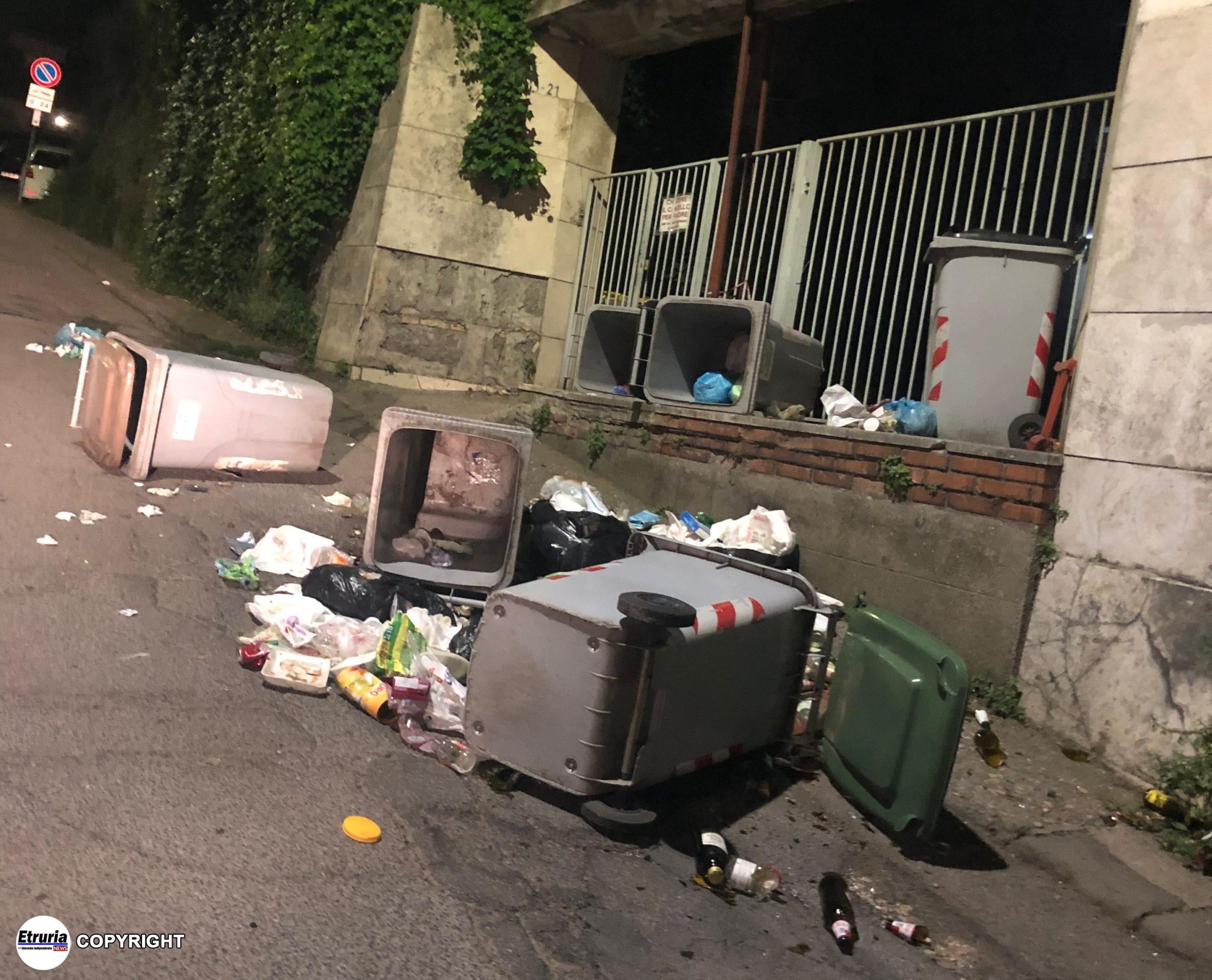 viterbo degrado rifiuti