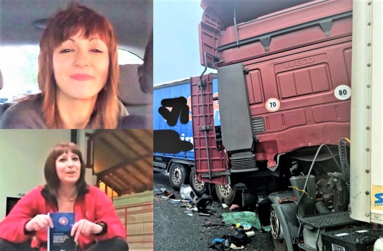 Incidente-stradale-A1-Fabro-Chiusi-Serena-Ursillo-ed-Enrica-Macci-17-giugno-2022