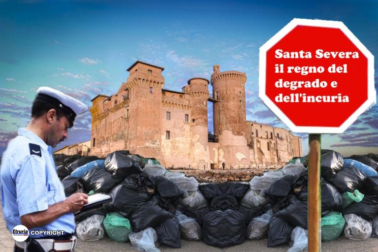 Santa Severa nel degrado