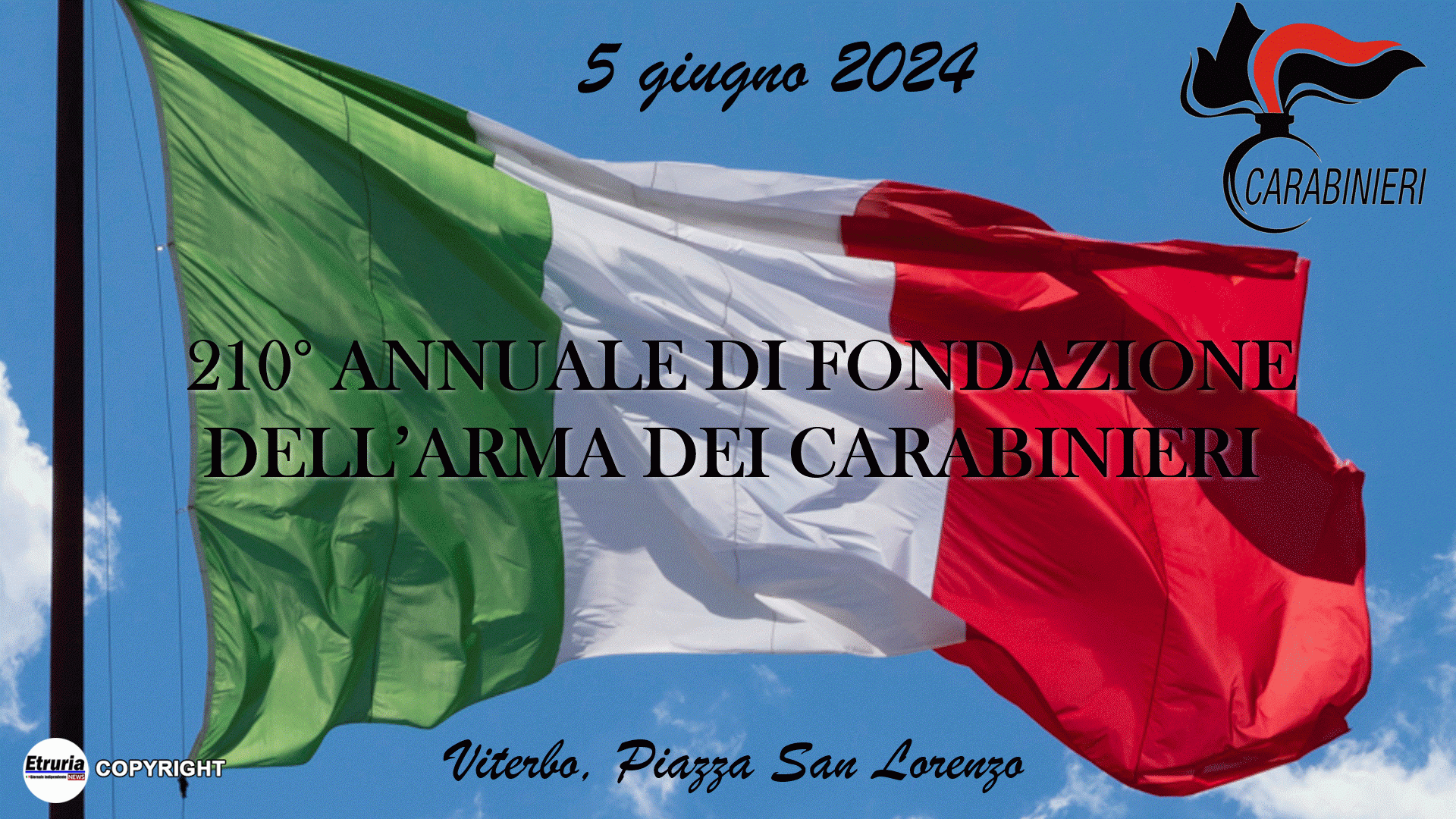 logo festa Arma giugno 2024