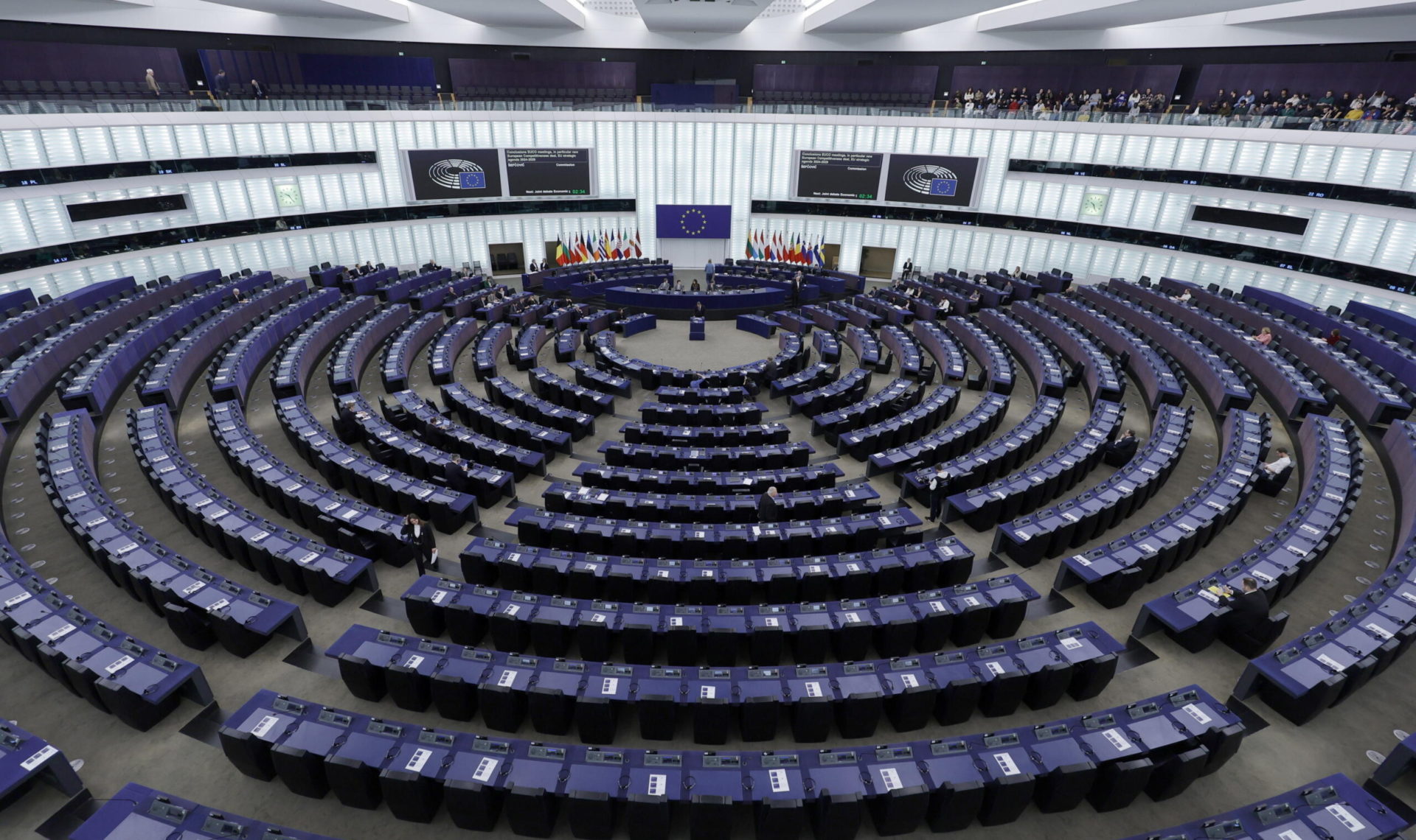 European Parliament session in Strasbourg