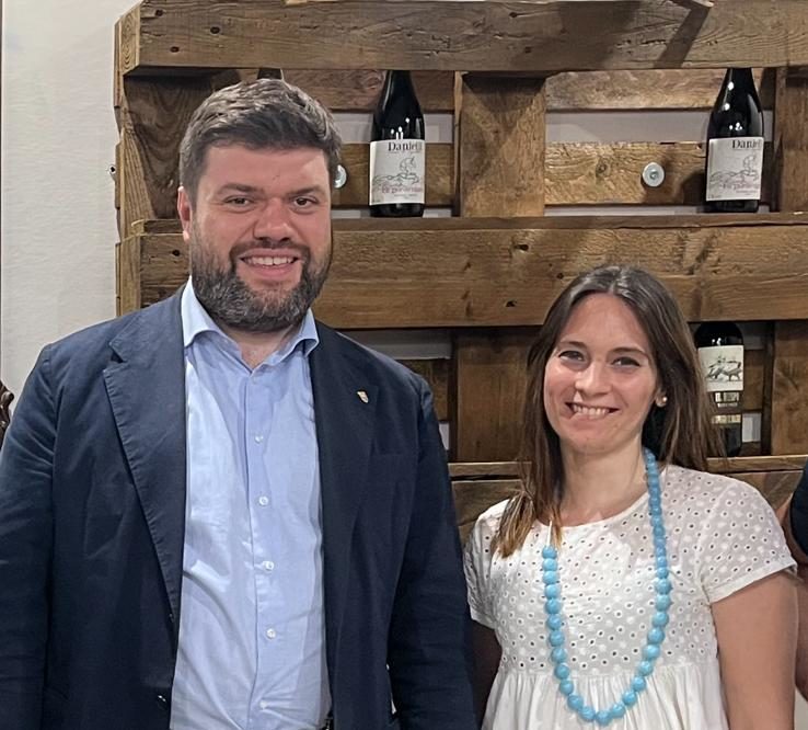 Alessandro Romoli e Giulia Fagiolino