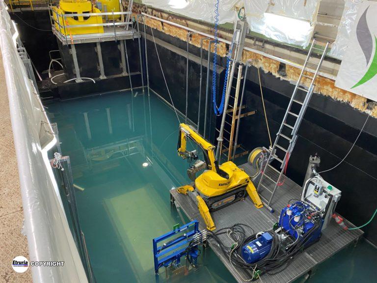 Sogin centrale nucleare del Garigliano - fase uno dello smantellamento del vessel