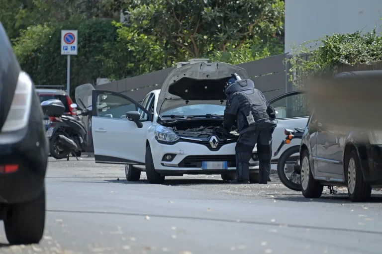 allarme bomba a san gordiano