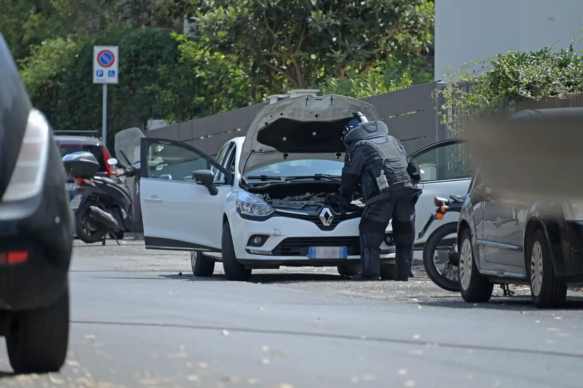 allarme bomba a san gordiano