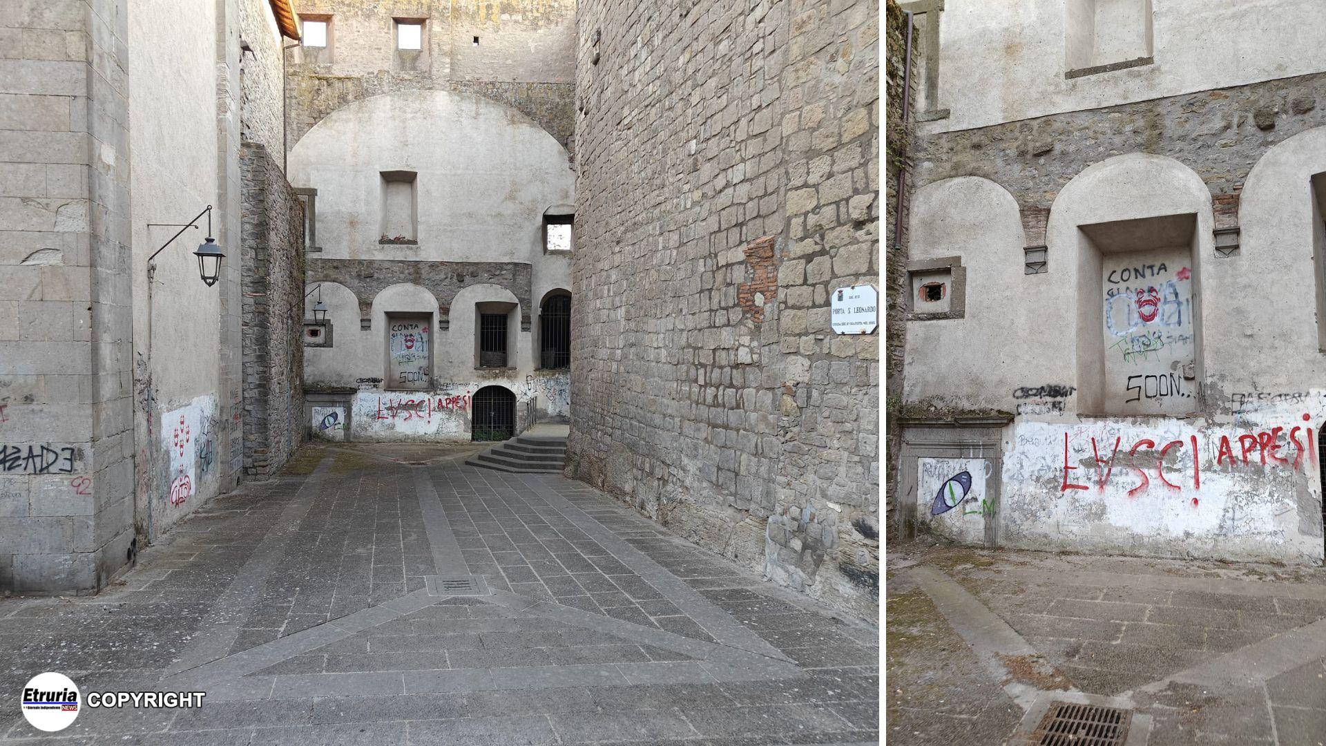 porta san leonardo centro storico viterbo