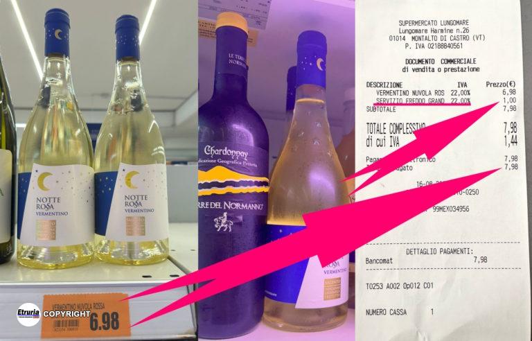 vino freddo 1 euro - montalto marina