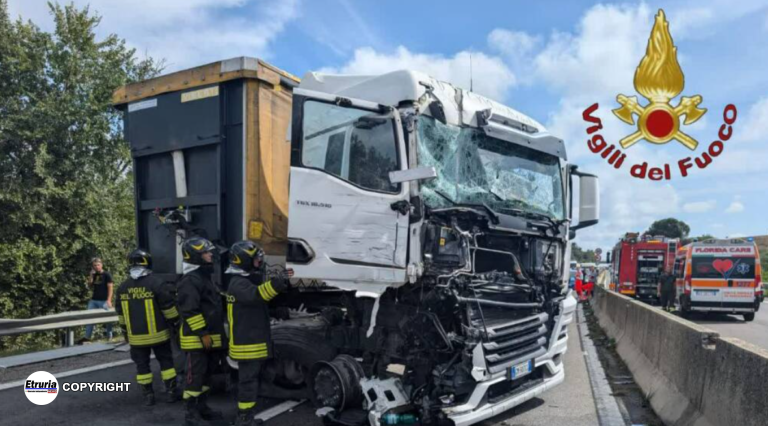 incidente tir pontina