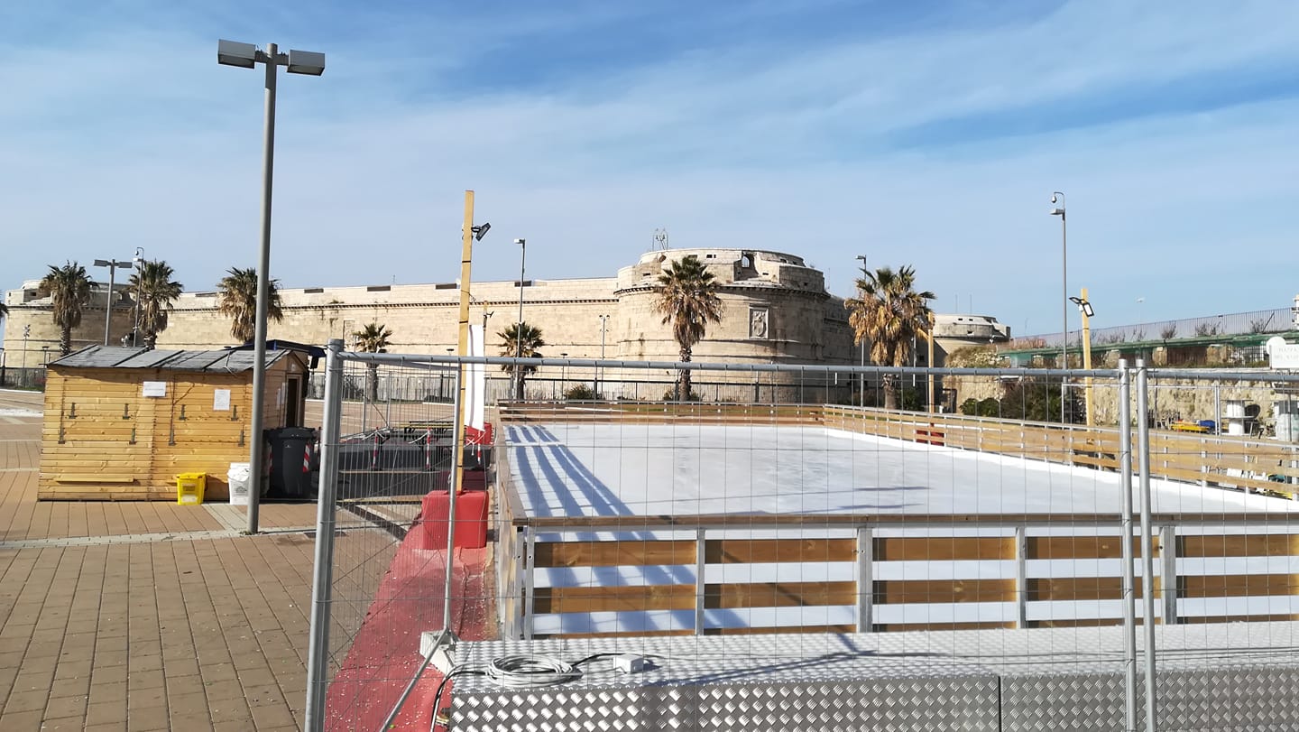 Civitavecchia pista di ghiaccio