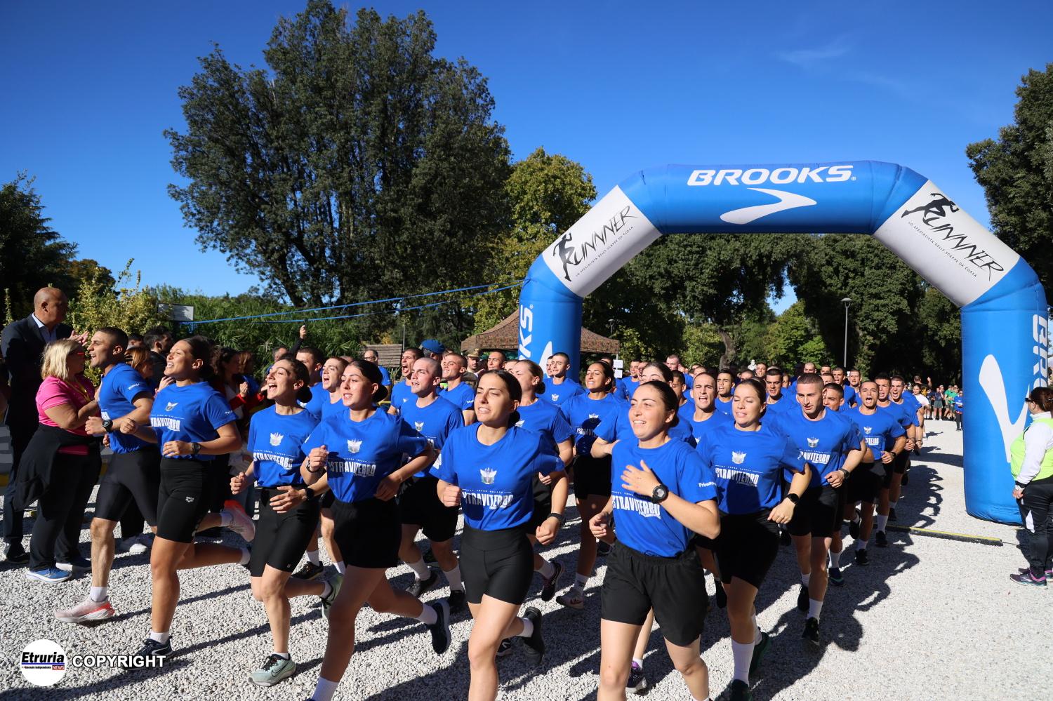 Allievi Marescialli durante la corsa