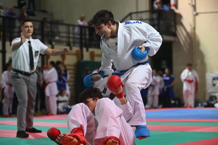 Gabriele Politini campionato regionale csen umbria karate