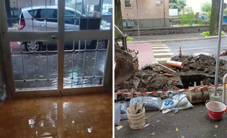 allagamento viale bruno buozzi