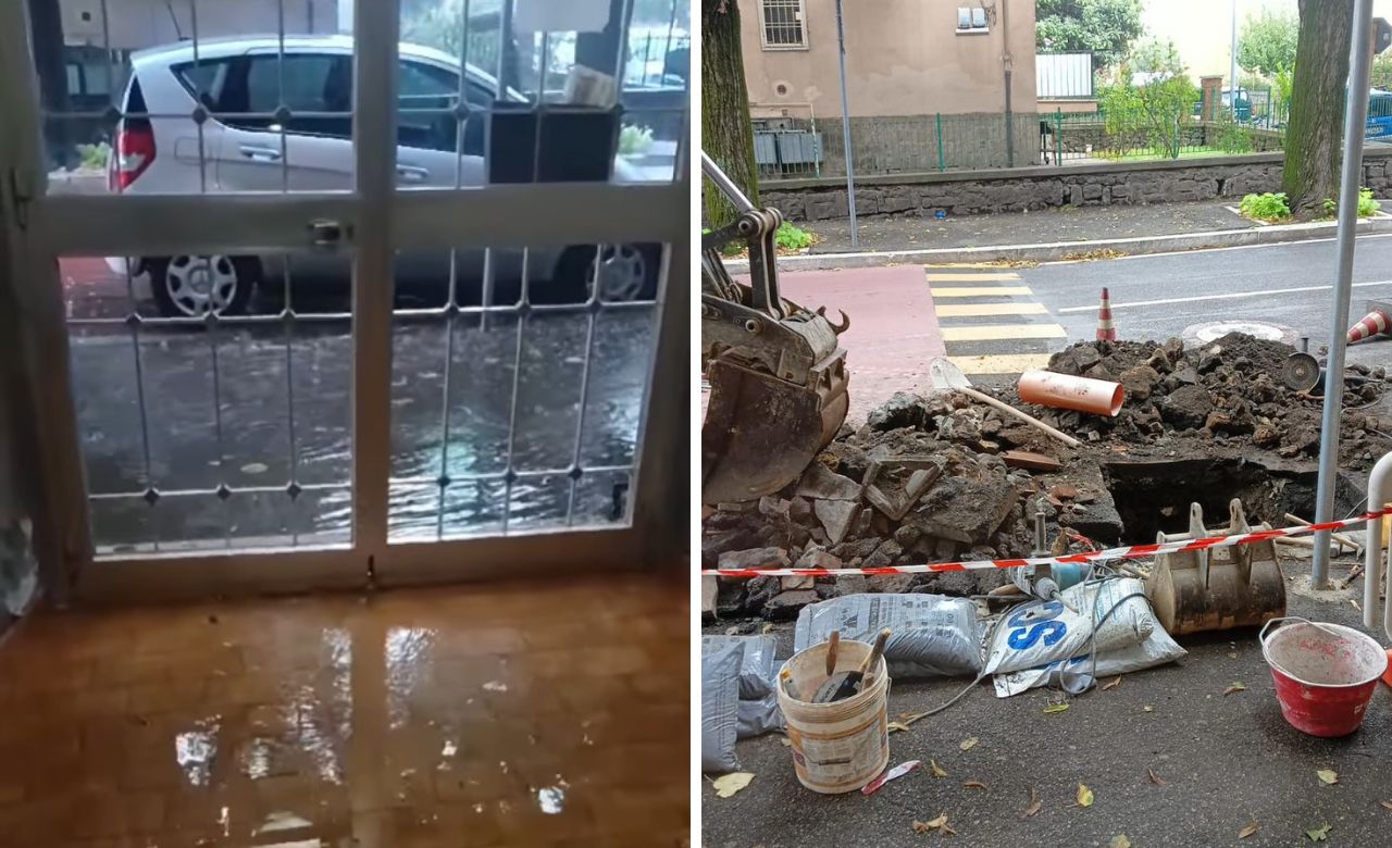 allagamento viale bruno buozzi