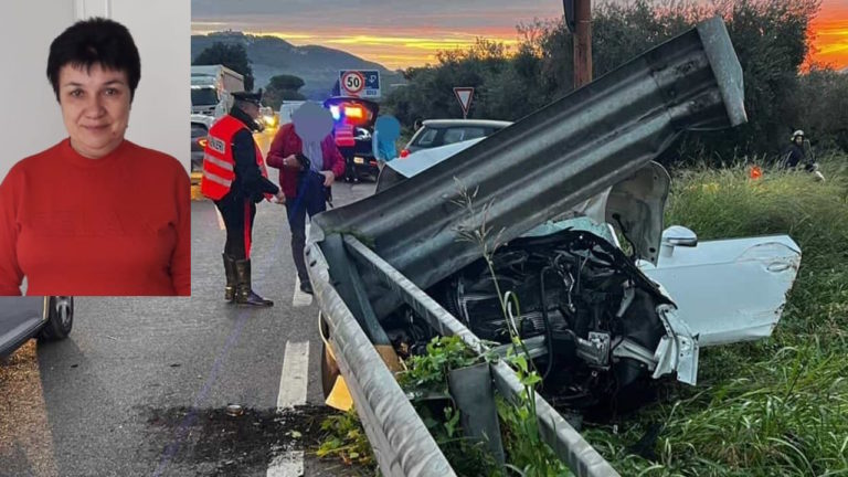 cadavere incidente formia 23 ottobre 2024 maria smical