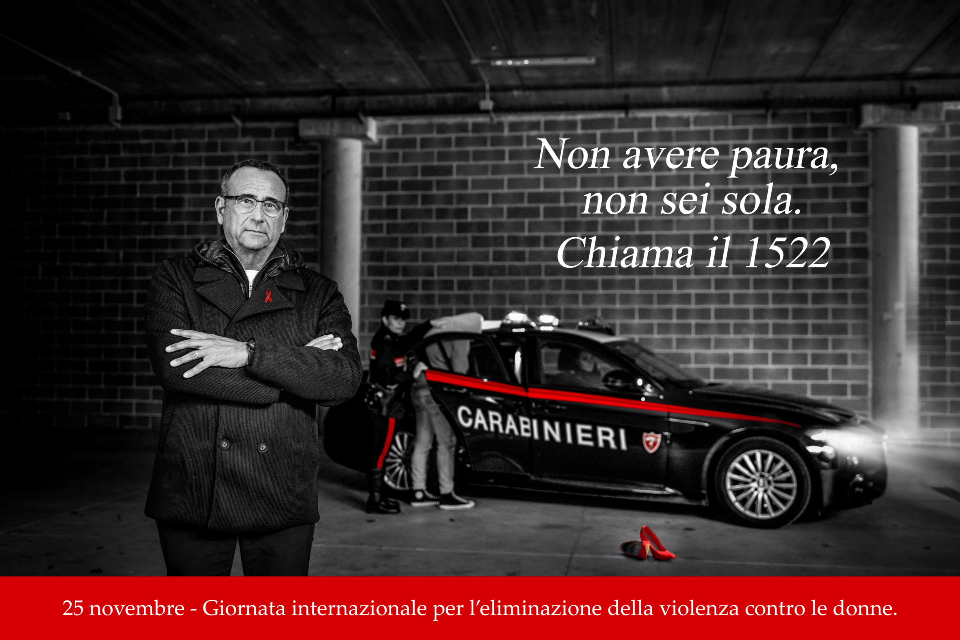 25 Novembre 2024 Carlo Conti Carabinieri “Non Sei Sola”