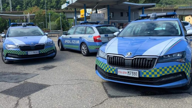 Polizia stradale autostrada
