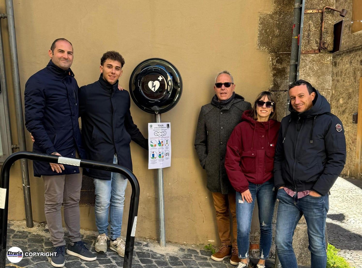 tolfa defibrillatori consigliere tedesco