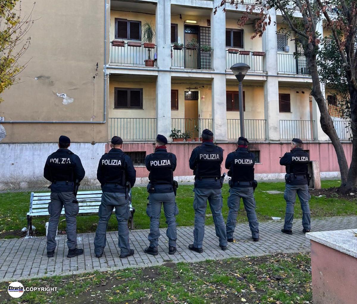 polizia quarticciolo roma
